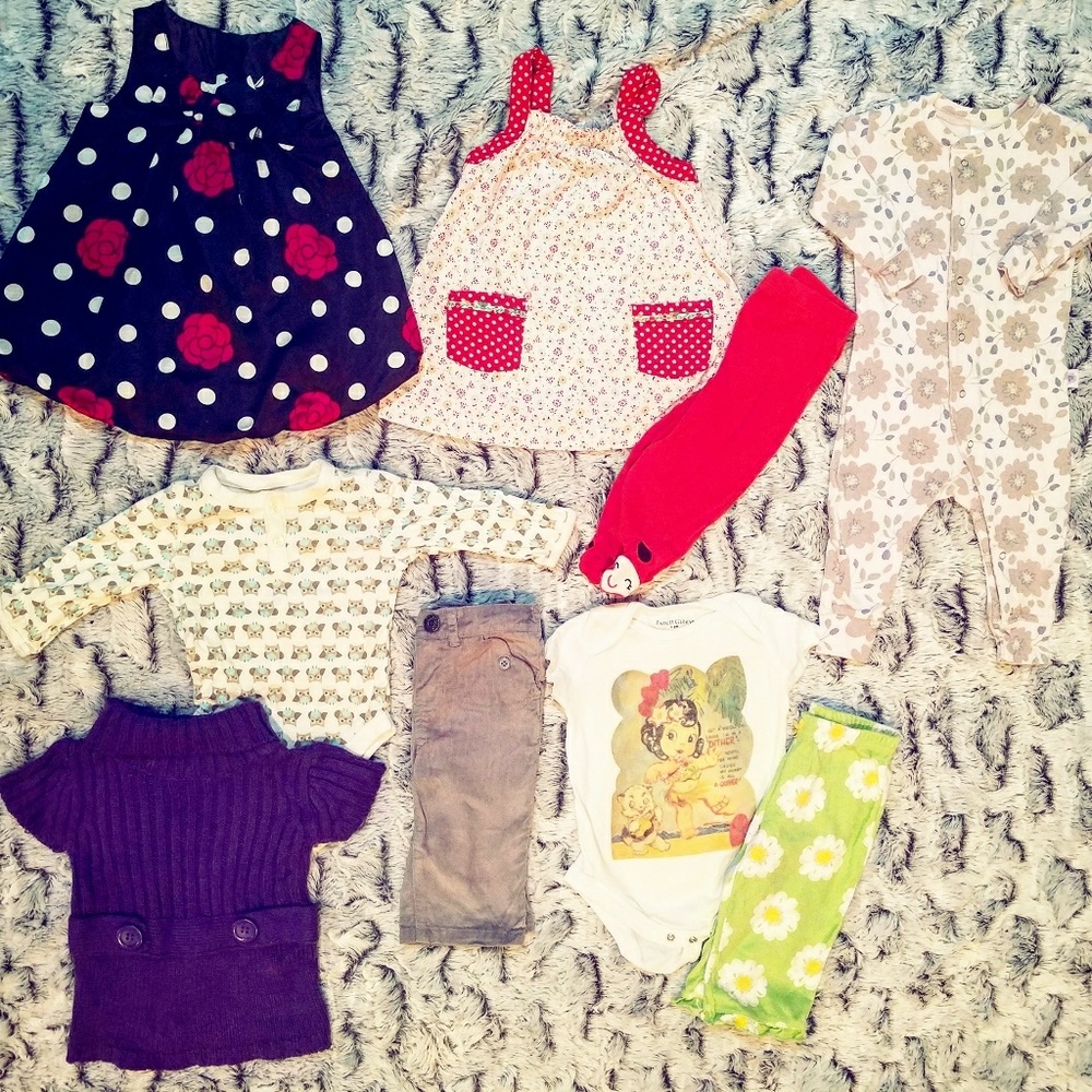 Girls 3 to 6 month lot